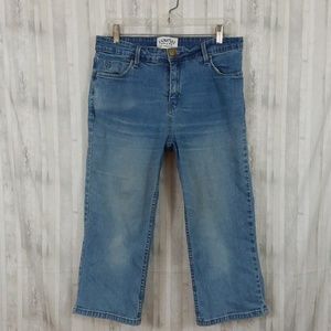 Levi's Signature Capri Jeans sz Misses 14